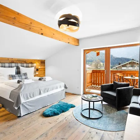 Soho Mountain - Pool Und Sauna Lejlighedshotel Reit im Winkl
